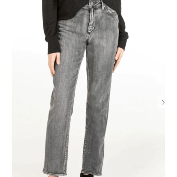 Articles of Society Rene Straight Leg in Hartwell Gray Jeans, Size 27, MP $128 - Picture 1 of 10